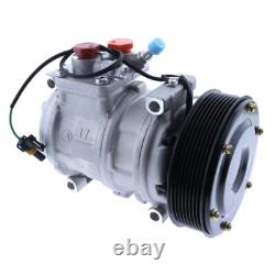 10PA17C 8PK A/C Compressor 447100-2381 447200-5964 For John Deere Tractors 12V