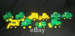 10 John Deere Johnny Tractors ERTL My First Collectible Push & Roll