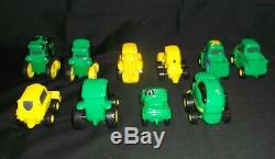 10 John Deere Johnny Tractors ERTL My First Collectible Push & Roll
