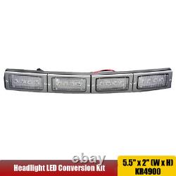 12V Nose Led Hood Conversion Kit For John Deere 4650 4850 4555 4755 + Tractors