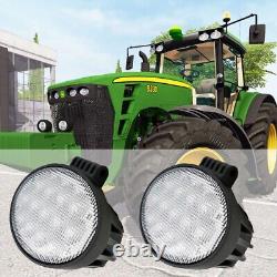 12V Oval 65W Led Work Light For Tractors Combines+ x2pcs/lots RE219708, RE179973