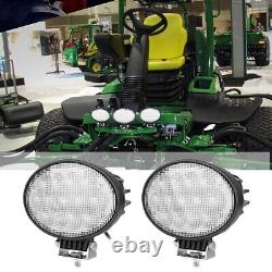 12V Oval 65W Led Work Light For Tractors Combines+ x2pcs/lots RE219708, RE179973