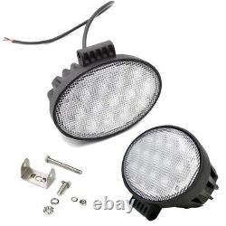 12V Oval 65W Led Work Light For Tractors Combines+ x2pcs/lots RE219708, RE179973