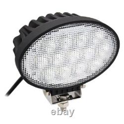12V Oval 65W Led Work Light For Tractors Combines+ x2pcs/lots RE219708, RE179973