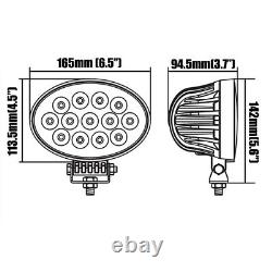 12V Oval 65W Led Work Light For Tractors Combines+ x2pcs/lots RE219708, RE179973