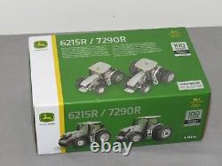 164 John Deere 6215R 7290R Silver 100 Year COMPANY STORE SPECIAL Edition