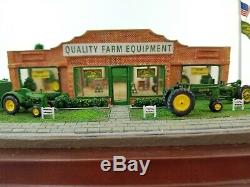 1947 John Deere Dealership Store Diorama Danbury Mint Farm Tractors Equipment