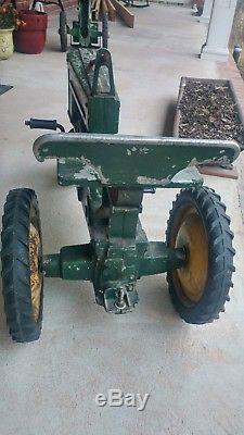 1950'S Eska John Deere Small 60 Pedal Tractor