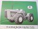 1959 John Deere Tractor 8010 Diesel Sales Brochure Mailer Poster Near Mint