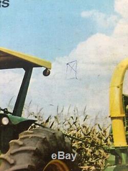 1969 John Deere Sales Brochure Row Crop Tractors 60 To 140 HP 2520,4020,5020