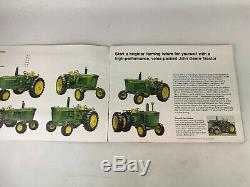 1969 John Deere Sales Brochure Row Crop Tractors 60 To 140 HP 2520,4020,5020