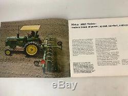 1969 John Deere Sales Brochure Row Crop Tractors 60 To 140 HP 2520,4020,5020