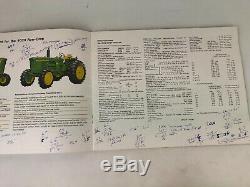 1969 John Deere Sales Brochure Row Crop Tractors 60 To 140 HP 2520,4020,5020