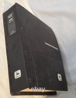 1977 John Deere 4440 Tractor Technical Man TM-1182 Repair Workshop Binder