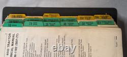 1977 John Deere 4440 Tractor Technical Man TM-1182 Repair Workshop Binder