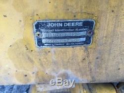 1990 John Deere 310C 4x4 Tractor Loader Backhoe with Cab & Extend-A-Hoe
