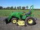 1998 John Deere 955 Tractor, Jd 70a Loader, 72in Belly Mower, Nice