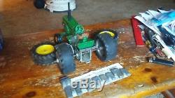 1/16 1972 Cox/ertl Custom John Deere Pulling Tractor With Cox 049gas Engine