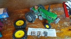 1/16 1972 Cox/ertl Custom John Deere Pulling Tractor With Cox 049gas Engine