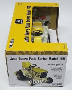 1/16 Ertl John Deere Patio Series Model 140 April Yellow Garden Tractor W Tiller