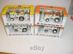 1/16 John Deere 140 Lawn & Garden Patio Series Precision Set of 4 Tractors NIB