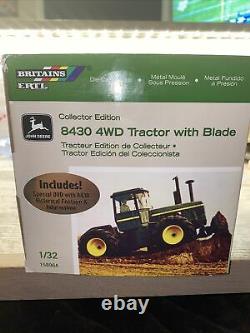 1/32nd Scale John Deere 8430 Tractor With Blade Collectors Edition Ertl Die-cast