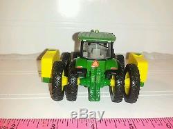 1/64 ERTL custom farm toy JOHN DEERE 8320r Tractor all Duals side quest tanks