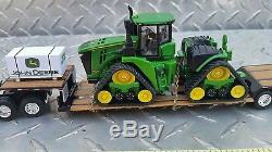 1/64 ERTL farm toy custom dcp John deere peterbilt with 9570rx quad track tractor