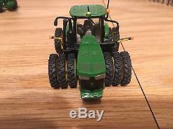 1/64 Ertl John Deere 9410r Row Crop Triples High Detail Custom Tractor Farm Toy