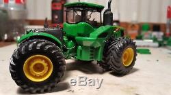 1/64 John Deere 9620R 4WD high detail custom farm toy tractor scratch built bras
