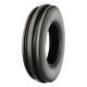 1 New 7.50-16 Front Tractor 3-rib 8 Ply Tire John Deere C/m Free Shipping