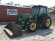 2002 John Deere 5510 4x4 Utility Tractor With Cab & Loader Only 4200 Hours