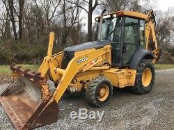 2004 John Deere 310G Backhoe Loader Extend-a-hoe Diesel Cab Tractor JD 310