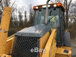 2004 John Deere 310G Backhoe Loader Extend-a-hoe Diesel Cab Tractor JD 310