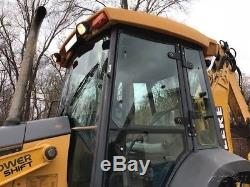 2004 John Deere 310G Backhoe Loader Extend-a-hoe Diesel Cab Tractor JD 310