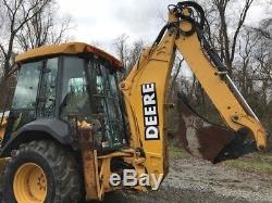 2004 John Deere 310G Backhoe Loader Extend-a-hoe Diesel Cab Tractor JD 310