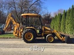 2005 John Deere 110 Backhoe Loader Diesel 4x4 Tractor Back-hoe