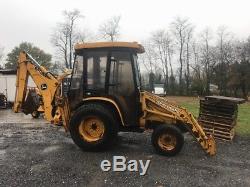 2006 John Deere 110 4x4 Hydro Compact Tractor Loader Backhoe with Cab Coming Soon