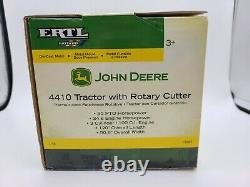2007 Ertl John Deere Diecast 4410 Tractor with Rotary Cutter VHTF NIB