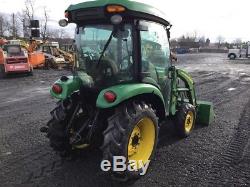 2012 John Deere 3320 4x4 Compact Tractor withCab & Loader