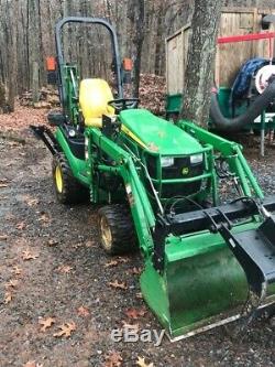 2014 John Deere 1025R 4x4 Compact Tractor Loader Backhoe with Grapple Coming Soon
