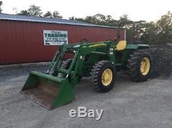 2014 John Deere 5055E 4x4 Utility Tractor with Loader