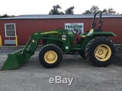 2014 John Deere 5055E 4x4 Utility Tractor with Loader