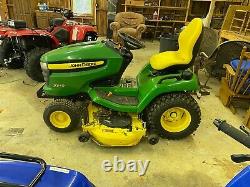 2014 John Deere X540 Riding Lawn Mower ONLY 72 HOURS Hydraulic Deck