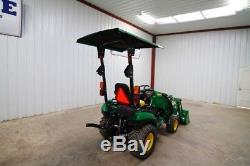 2015 John Deere 1025r Hst Diesel Tractor Loader 4wd, John Deere D120 Loader