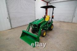 2015 John Deere 1025r Hst Diesel Tractor Loader 4wd, John Deere D120 Loader