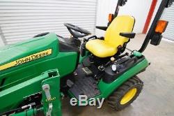 2015 John Deere 1025r Hst Diesel Tractor Loader 4wd, John Deere D120 Loader