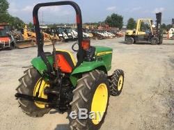 2016 John Deere 3032E 4x4 Compact Tractor with 147 Hours