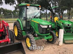 2017 John Deere 4066R 4x4 Hydro Compact Tractor with Cab Only 1800Hrs Coming Soon