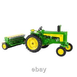 2022 ERTL 116 JOHN DEERE Model 730 Tractor Van Brunt Grain Drill PRESTIGE NIB